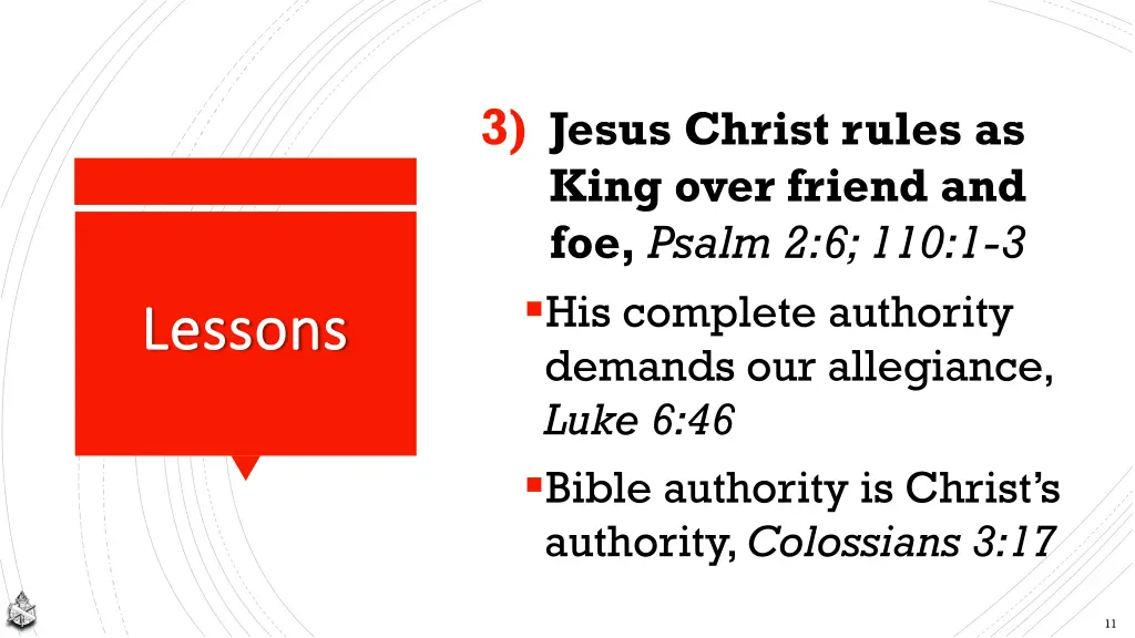 3 jesus christ rules as king over friend