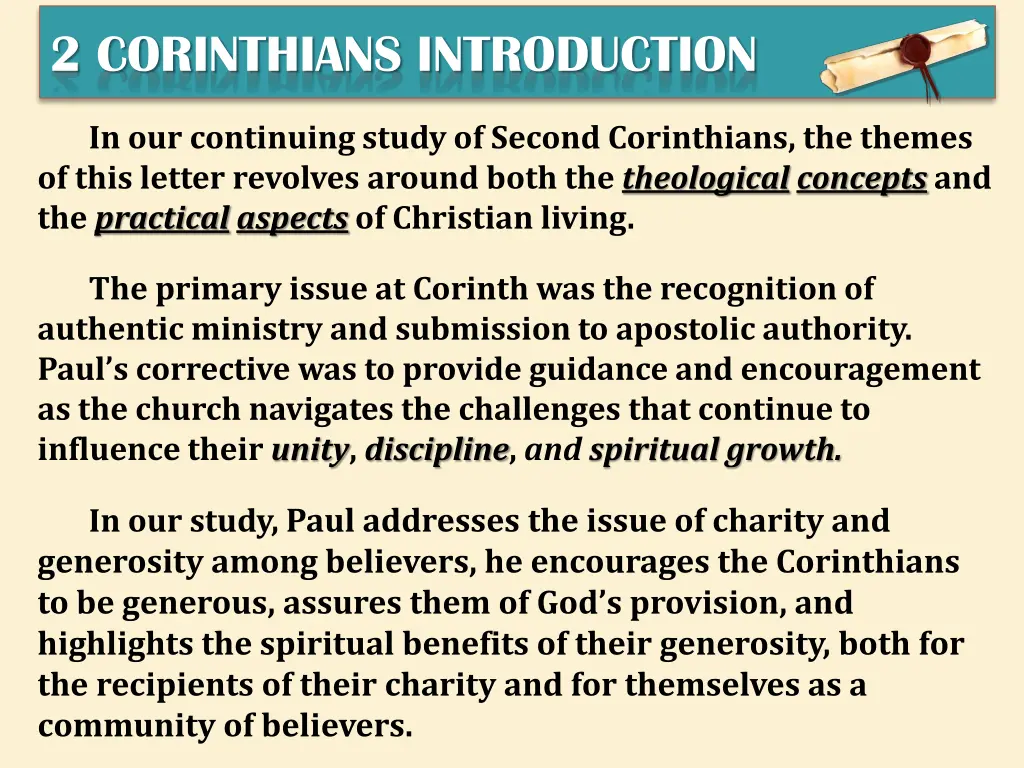 2 corinthians introduction