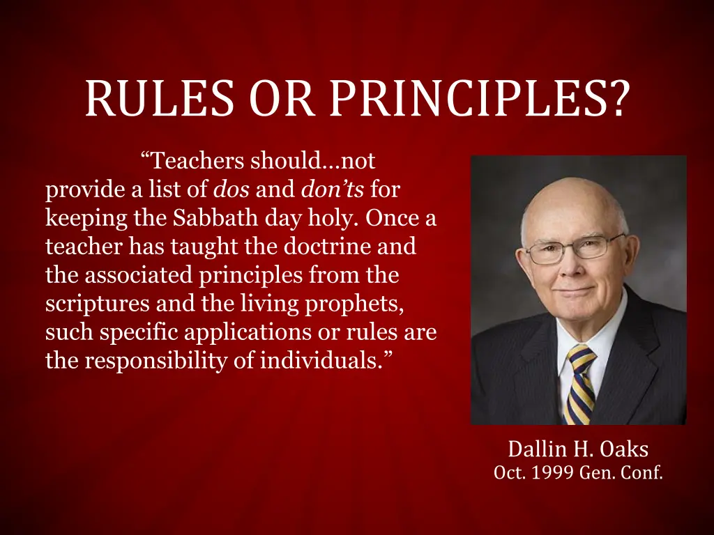 rules or principles