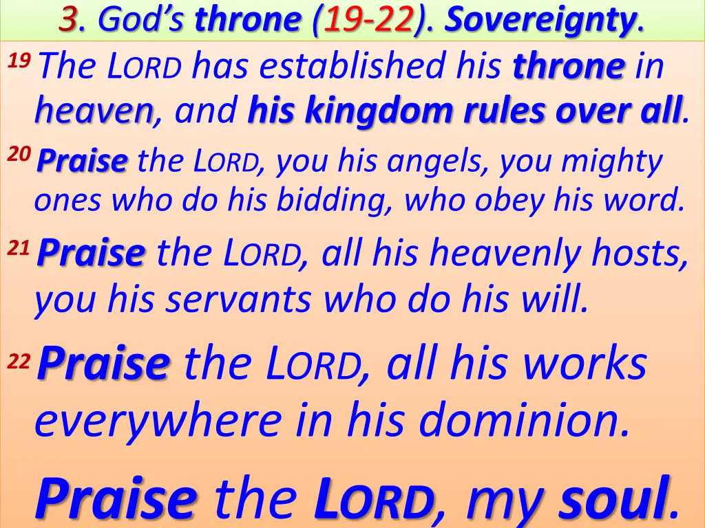 3 god s throne 19 22 sovereignty