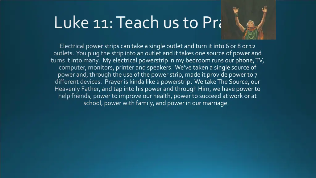 luke 11 teach us to pray 1