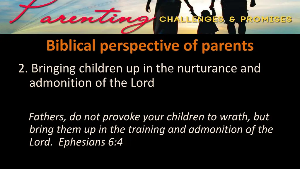 biblical perspective of parents 1