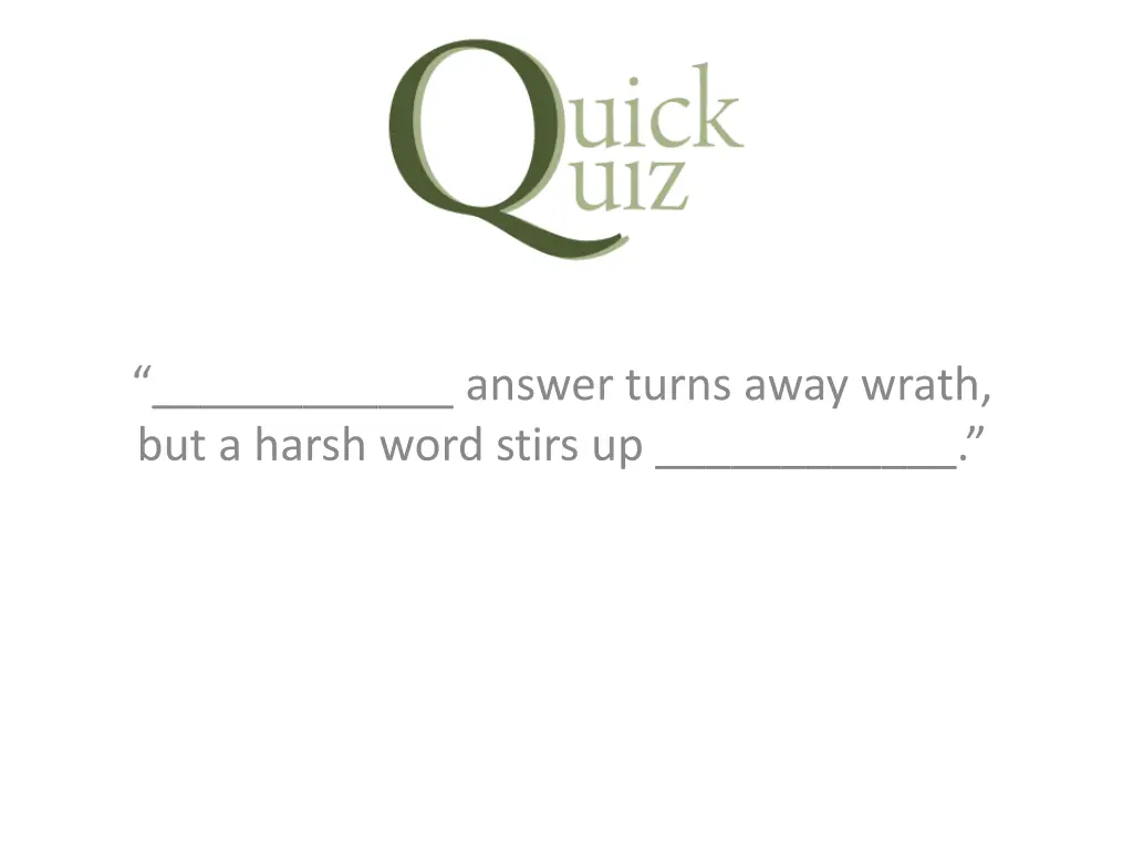 quick quiz 7