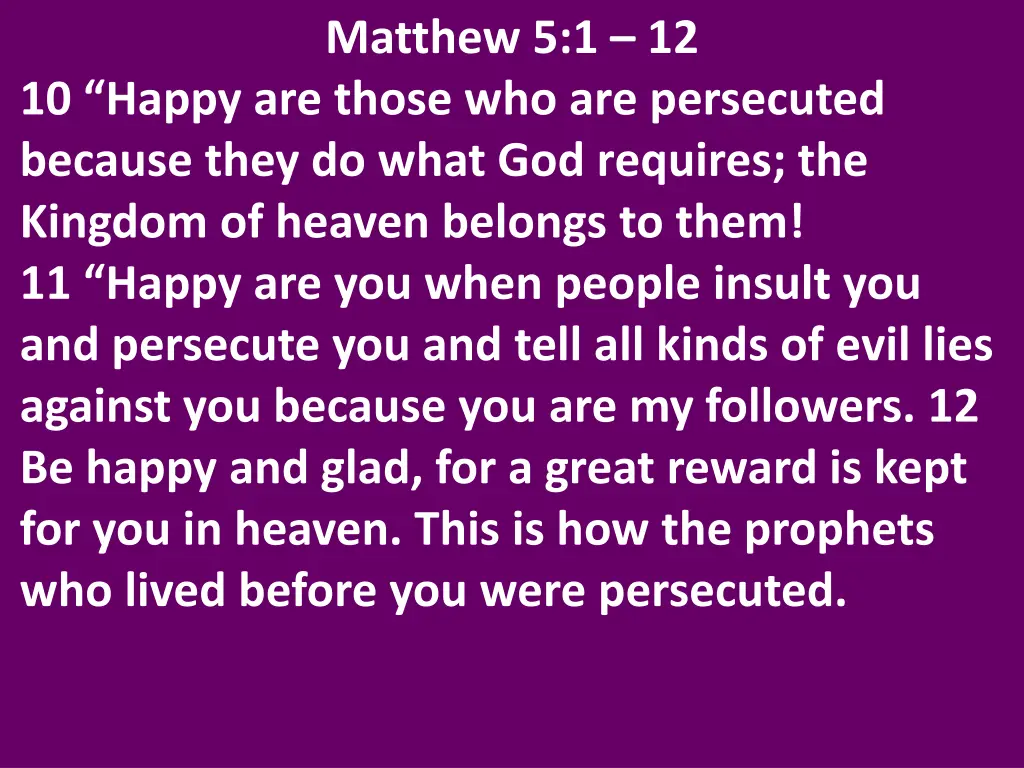 matthew 5 1 12 2