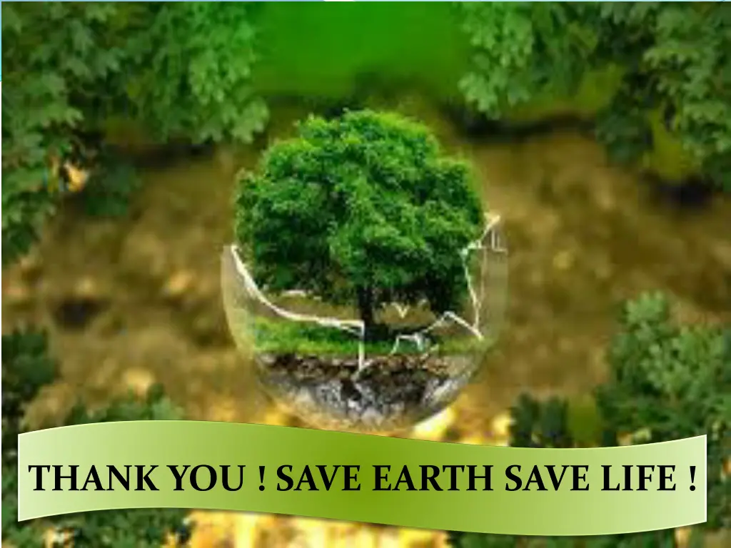 thank you save earth save life