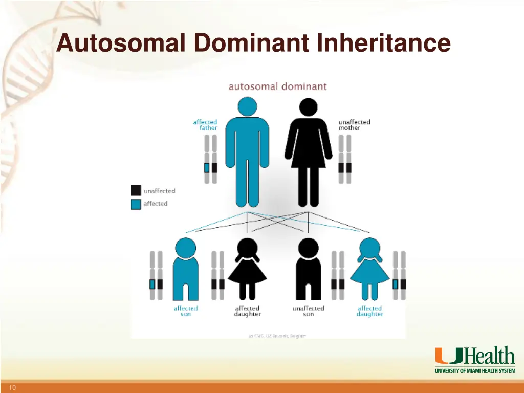 autosomal dominant inheritance