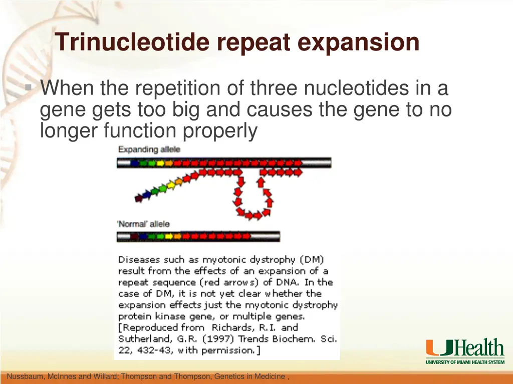 trinucleotide repeat expansion 3