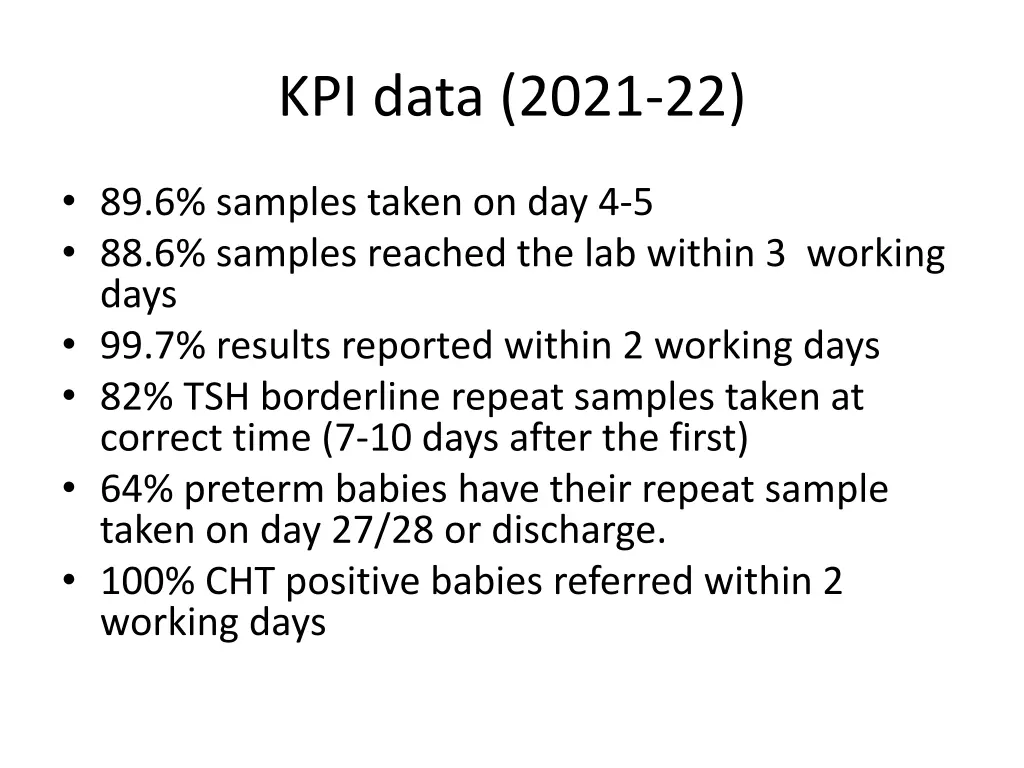 kpi data 2021 22