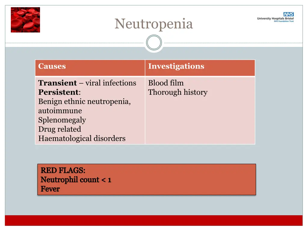 neutropenia