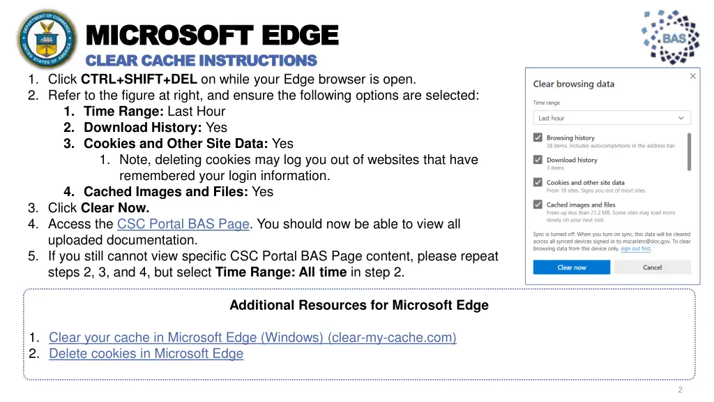 microsoft edge microsoft edge clear cache