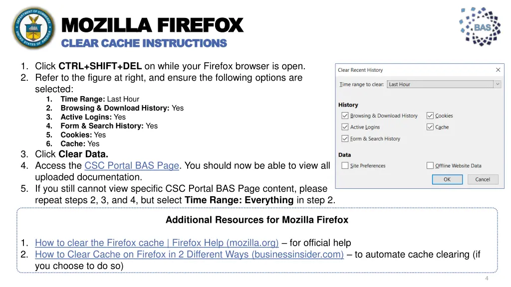 mozilla firefox mozilla firefox clear cache