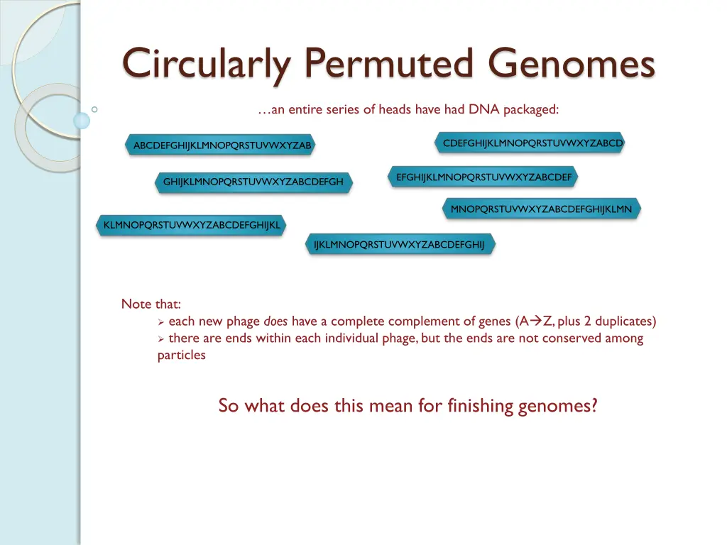 circularly permuted genomes 2