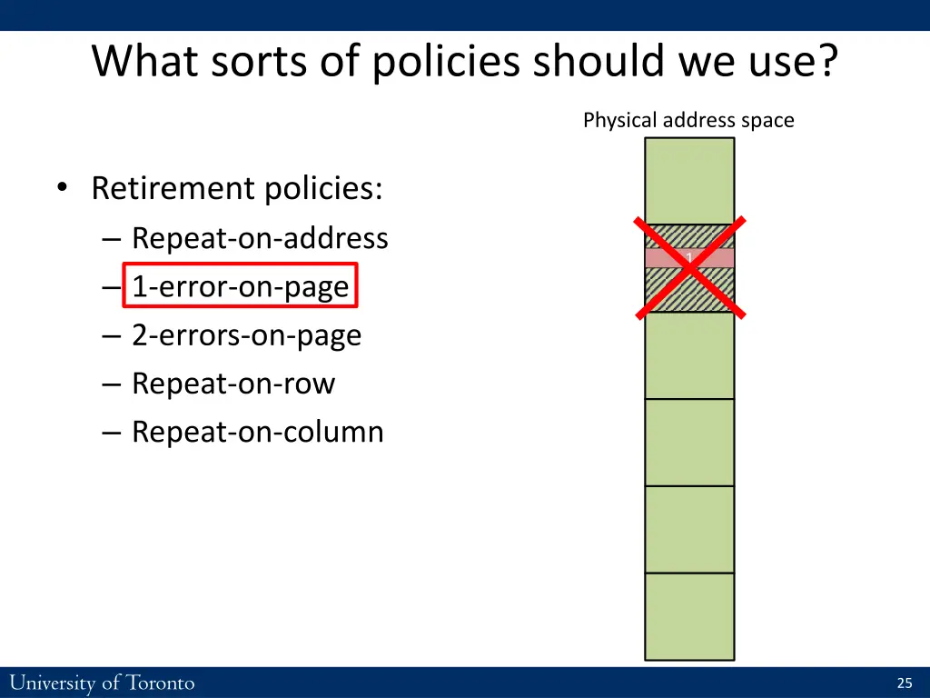 what sorts of policies should we use 1