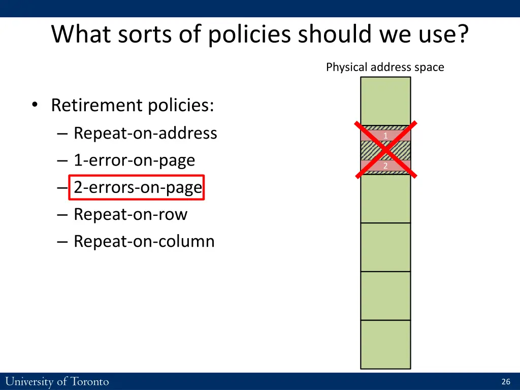 what sorts of policies should we use 2