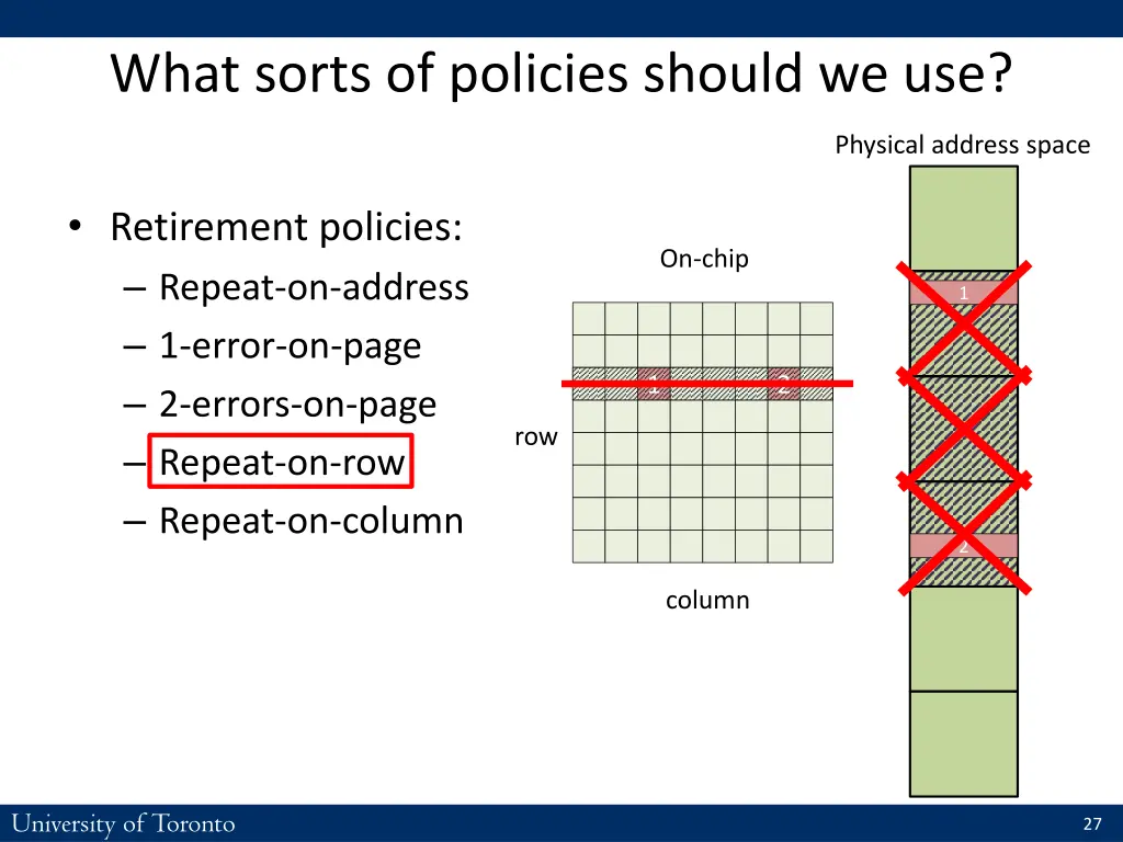 what sorts of policies should we use 3