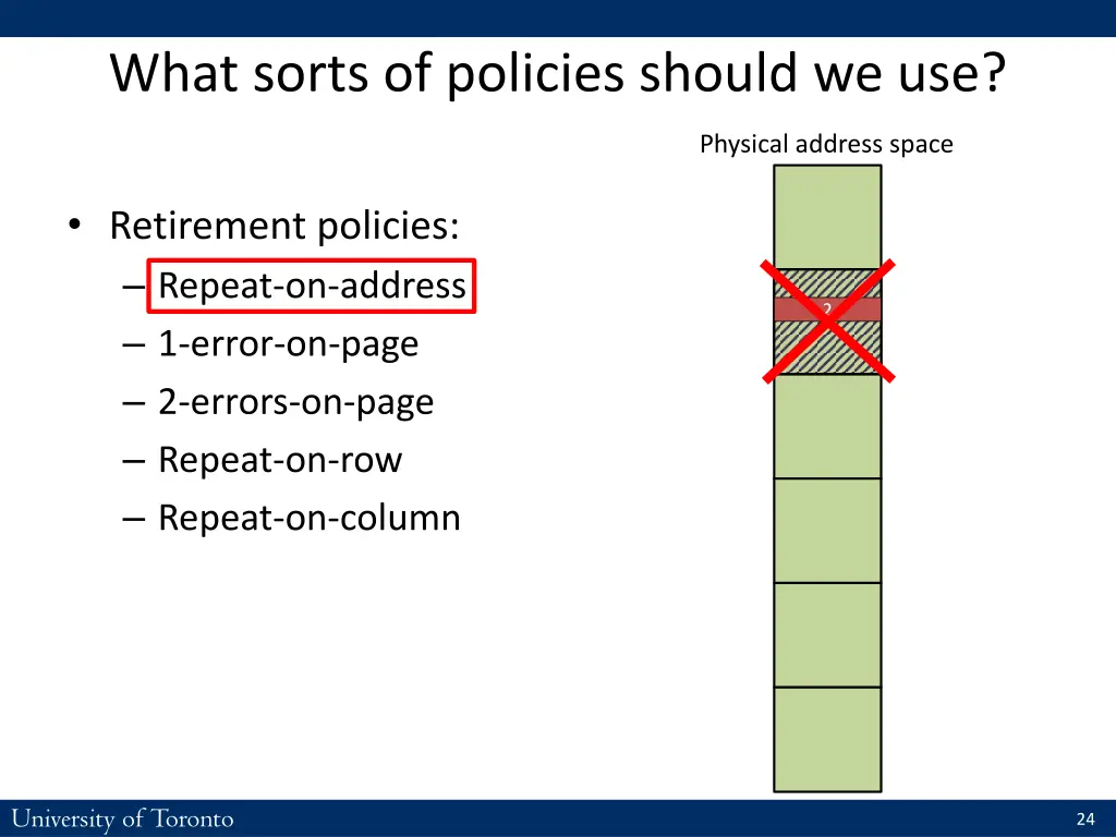 what sorts of policies should we use