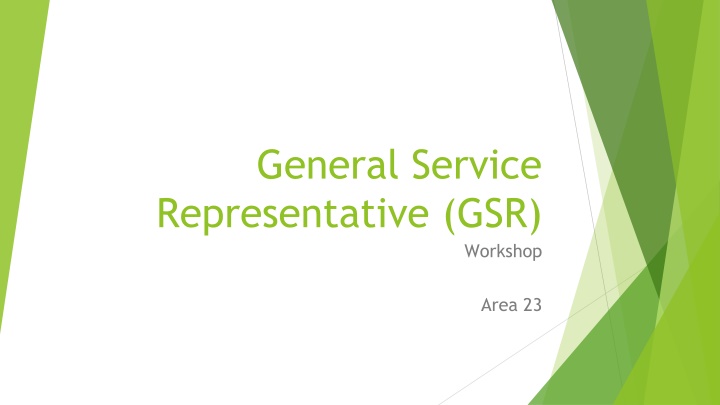 general service representative gsr