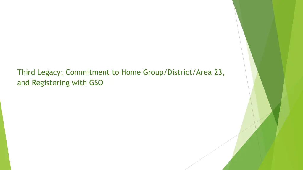 third legacy commitment to home group district