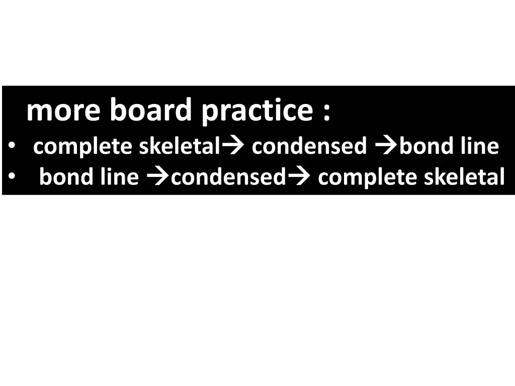 more board practice complete skeletal bond line