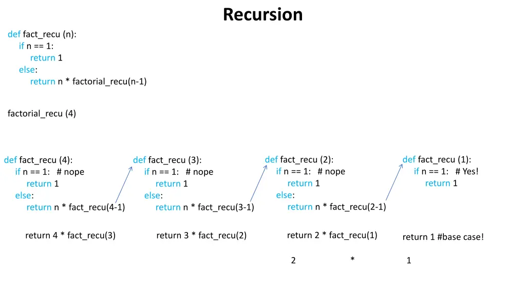 recursion 7