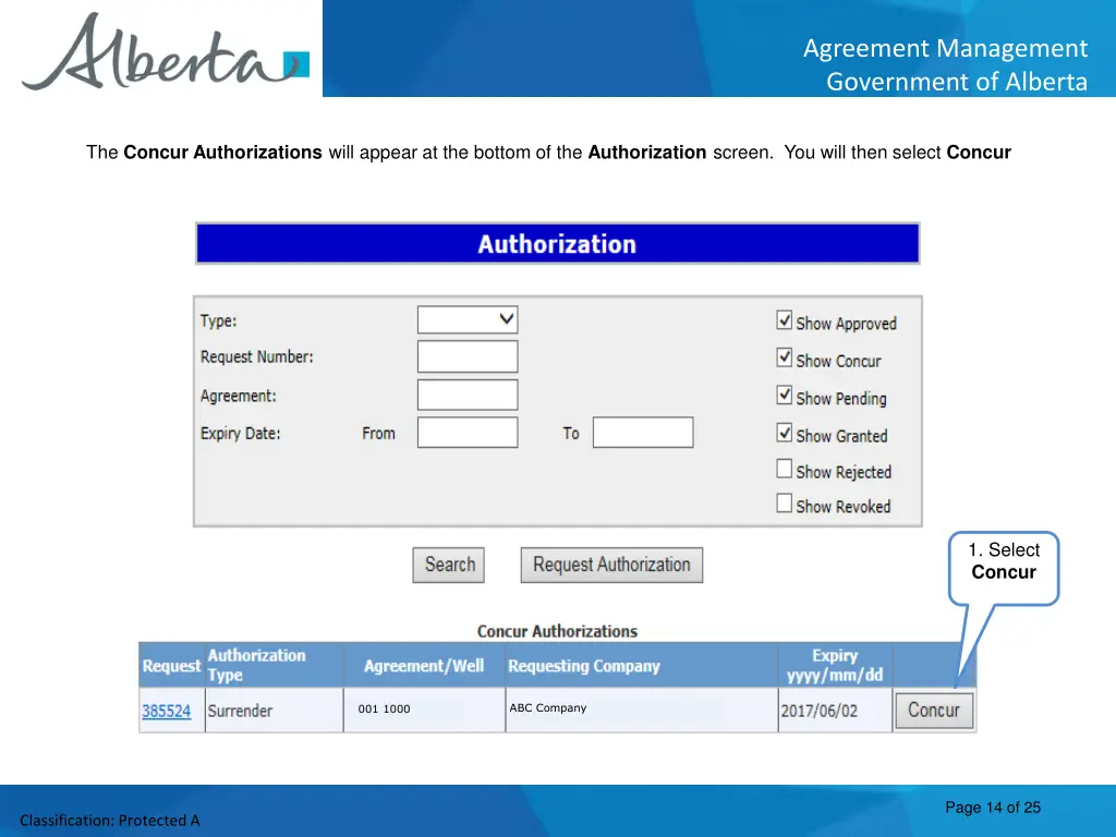 agreement management government of alberta 13