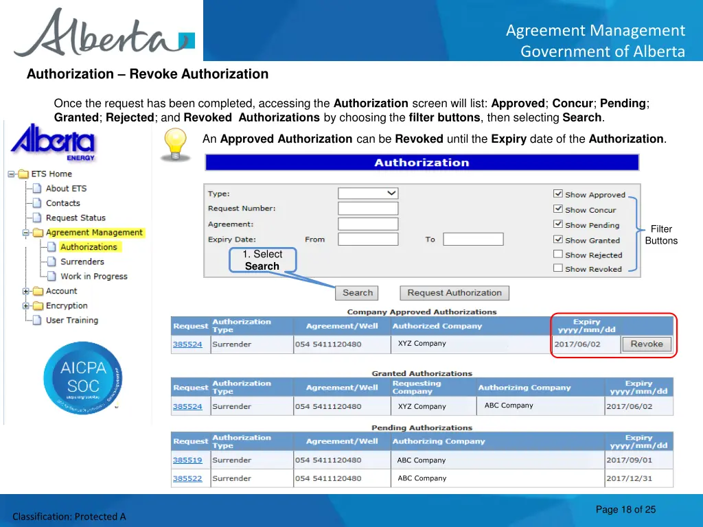 agreement management government of alberta 17