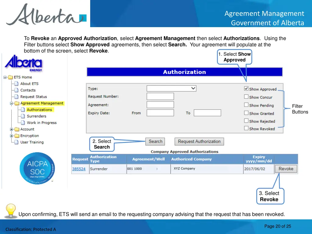 agreement management government of alberta 19