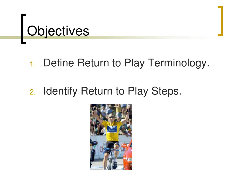 objectives