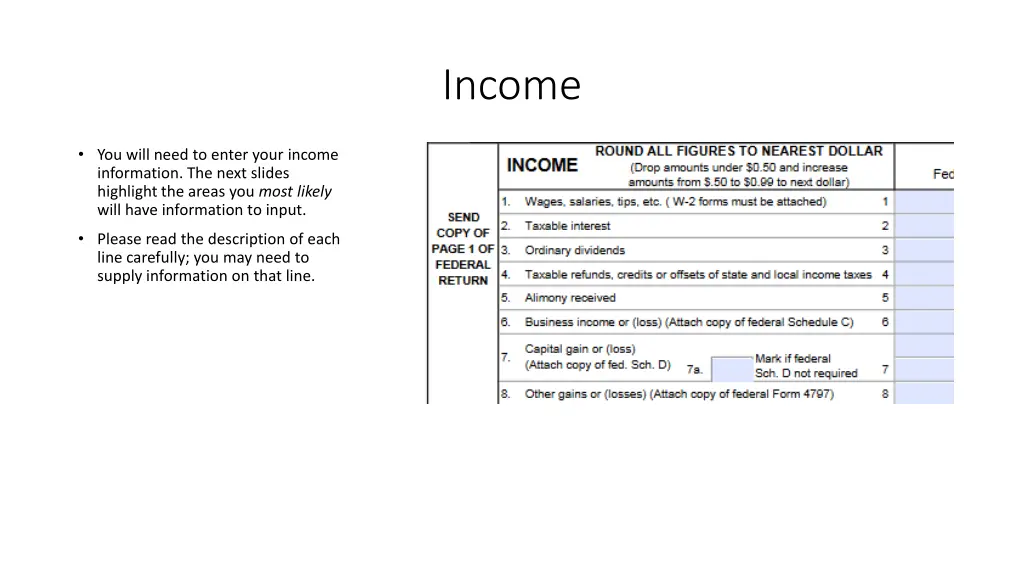 income