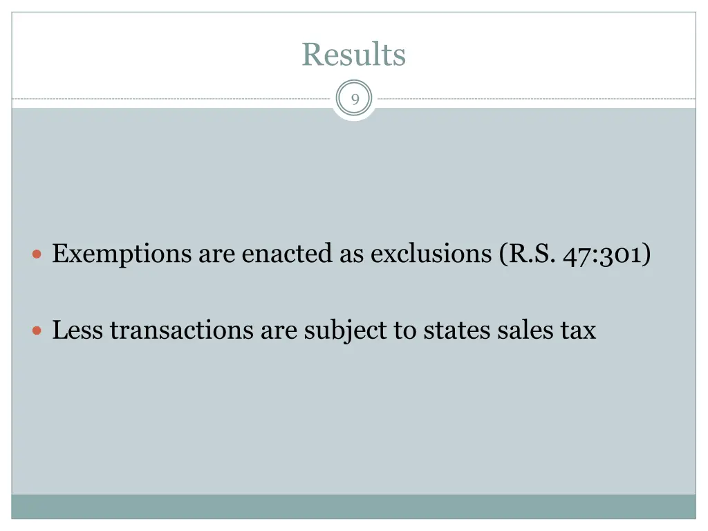 results