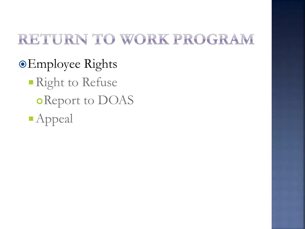 return to work program 2