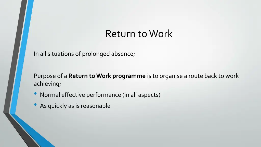 return to work 2