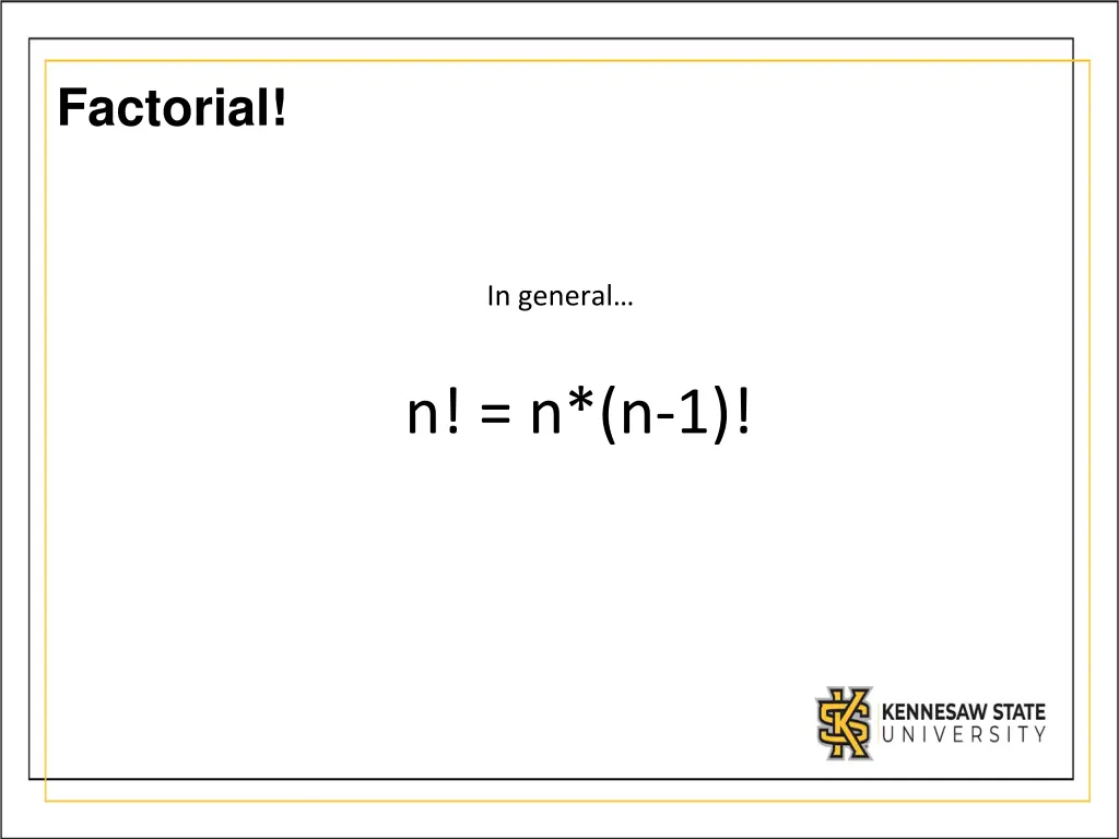 factorial 7