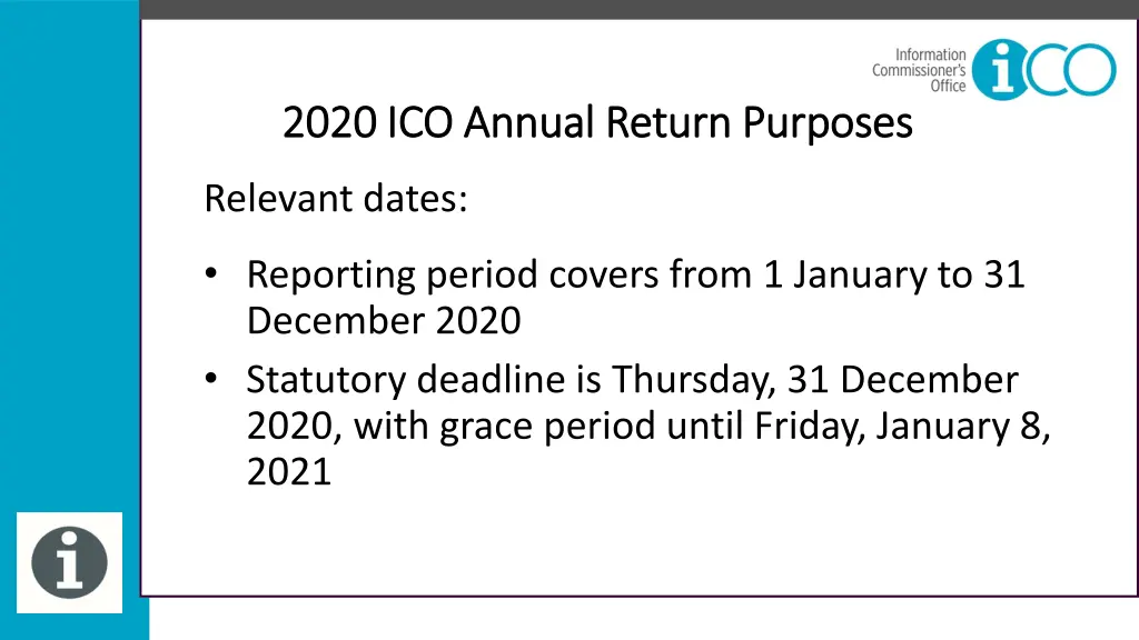 2020 ico annual return purposes 2020 ico annual 2