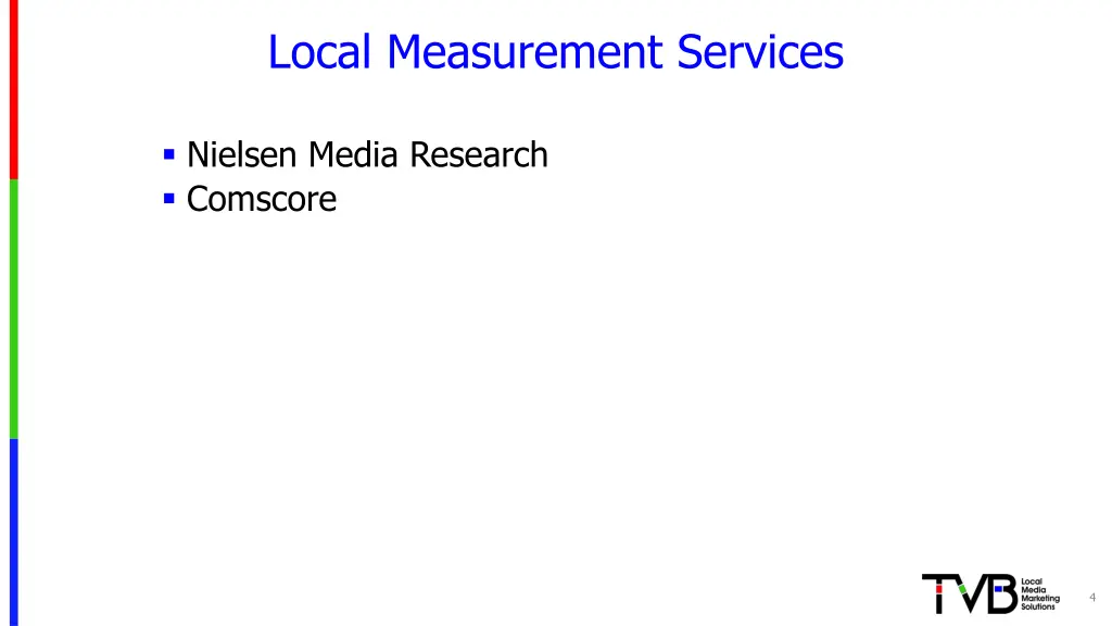 local measurement services