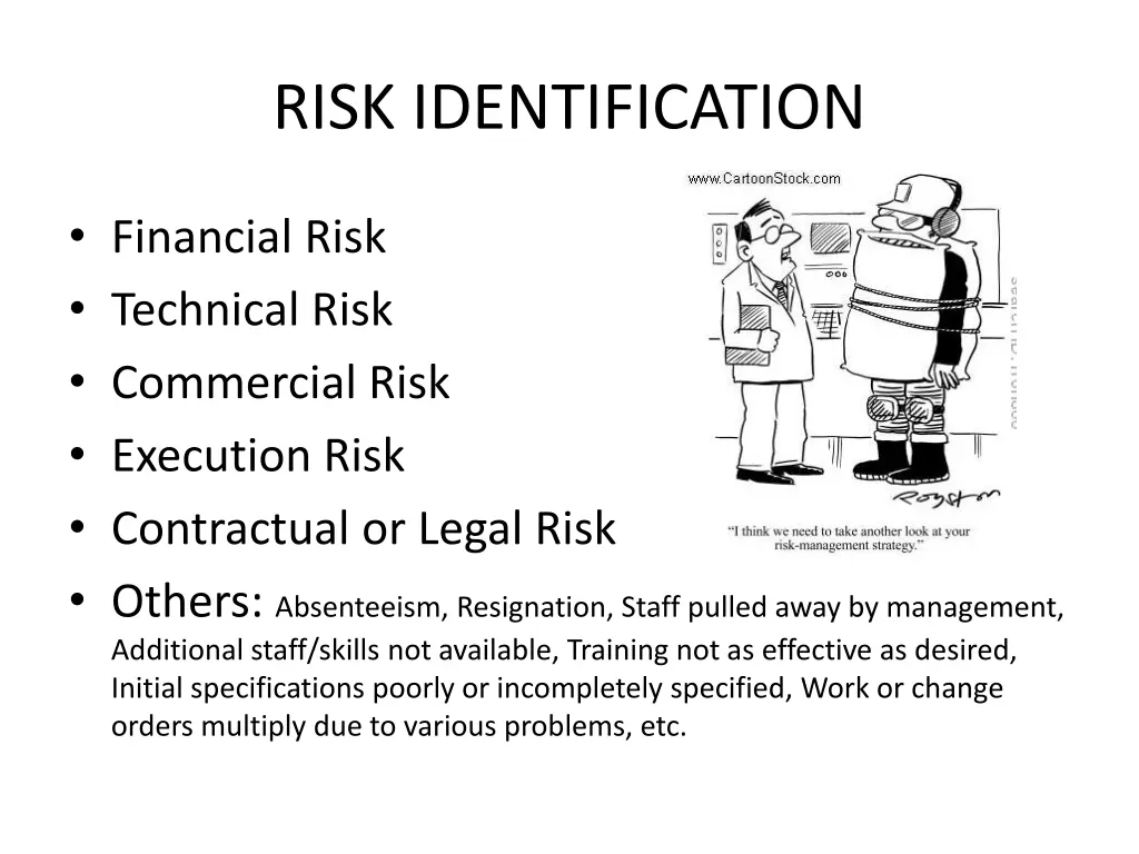 risk identification