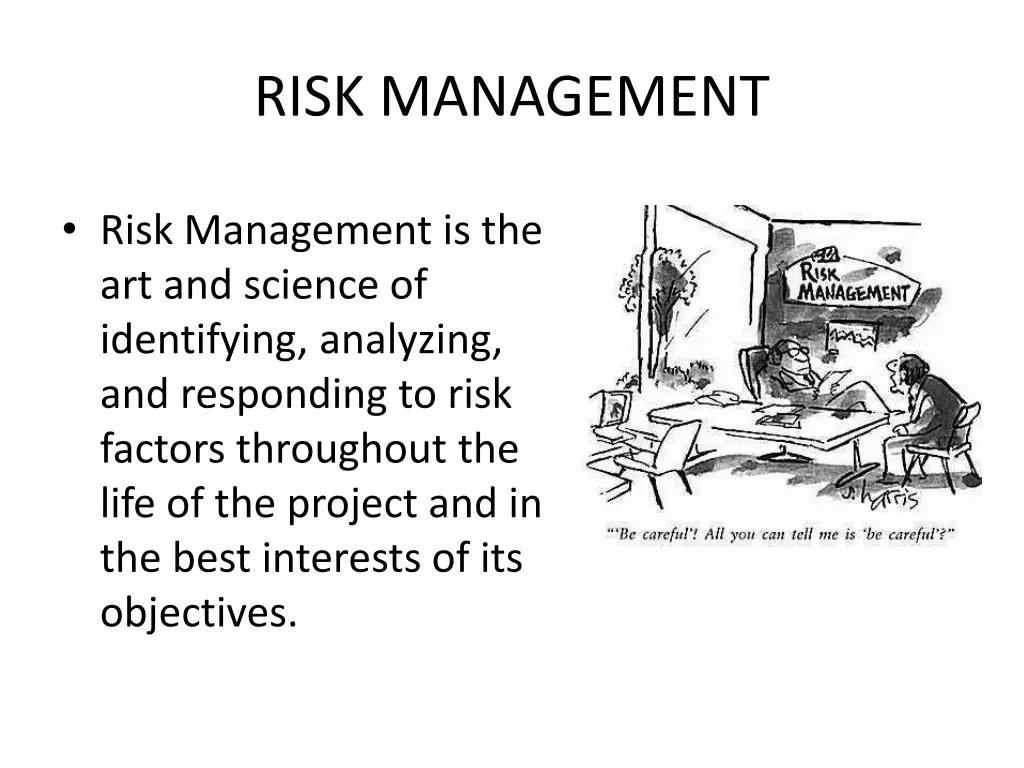 risk management