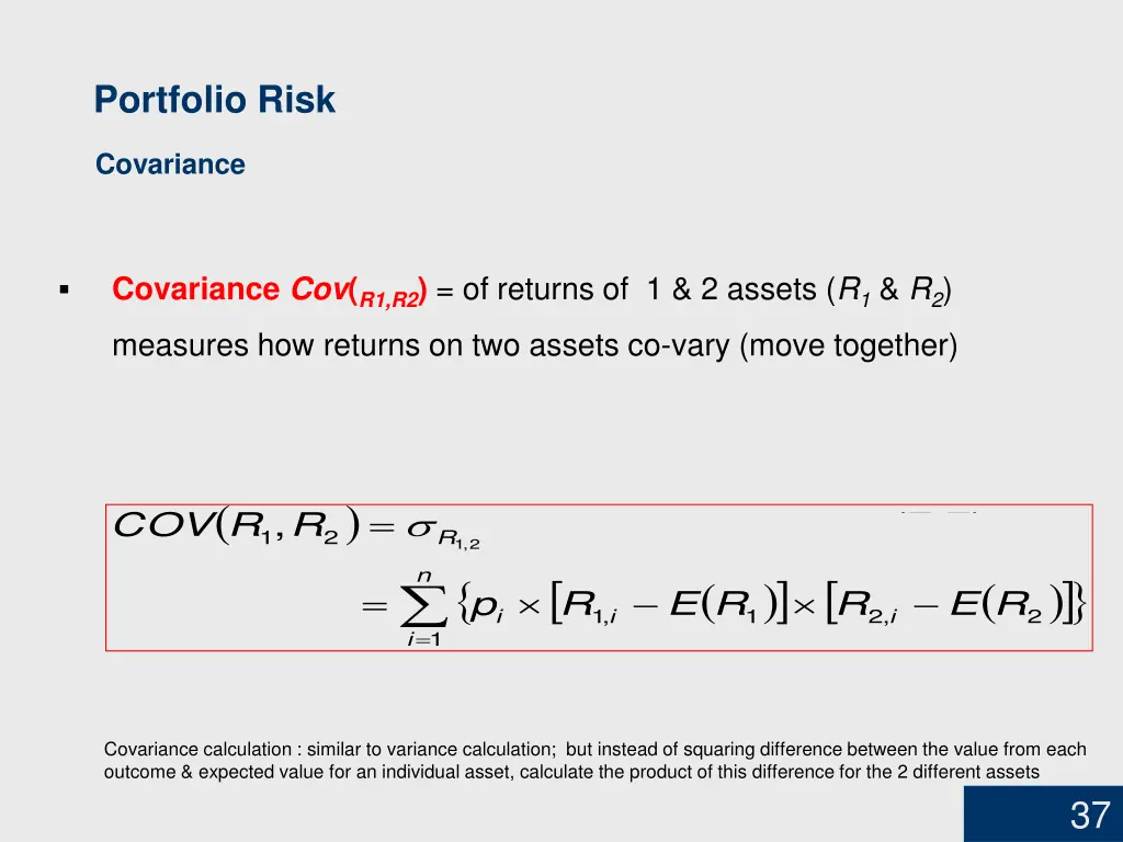 portfolio risk 3