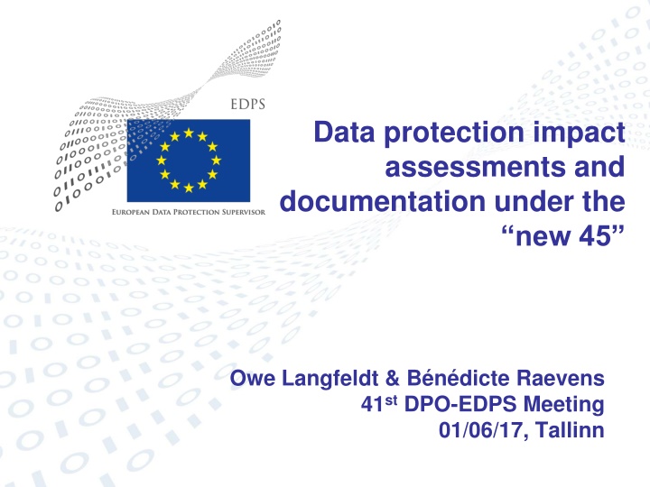 data protection impact assessments