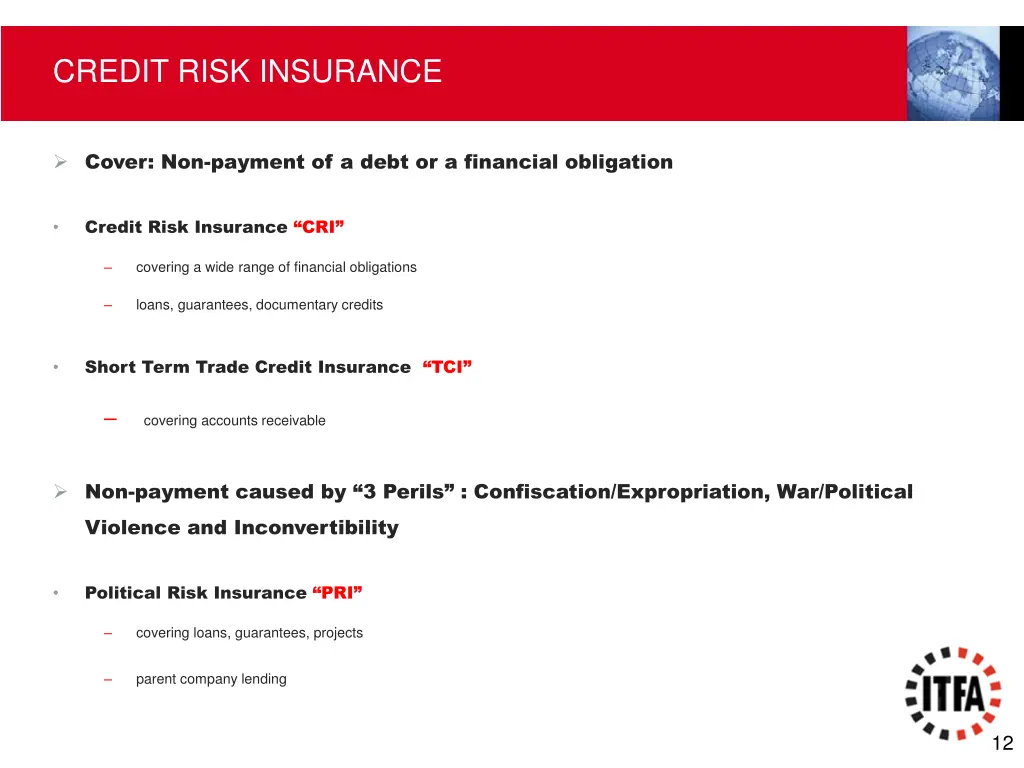 credit risk insurance