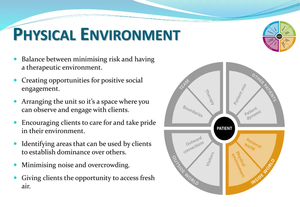 p hysical e nvironment