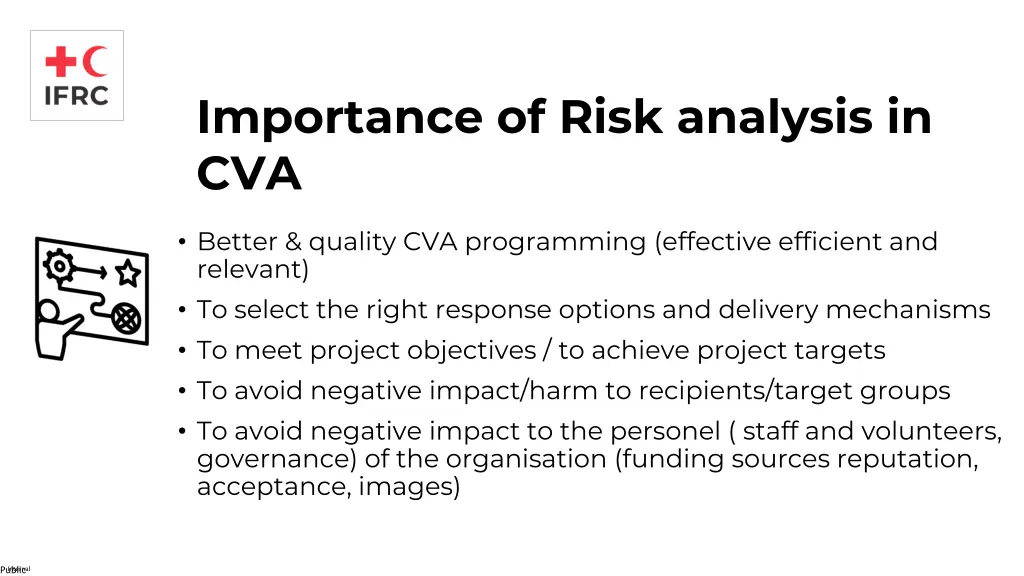 importance of risk analysis in cva