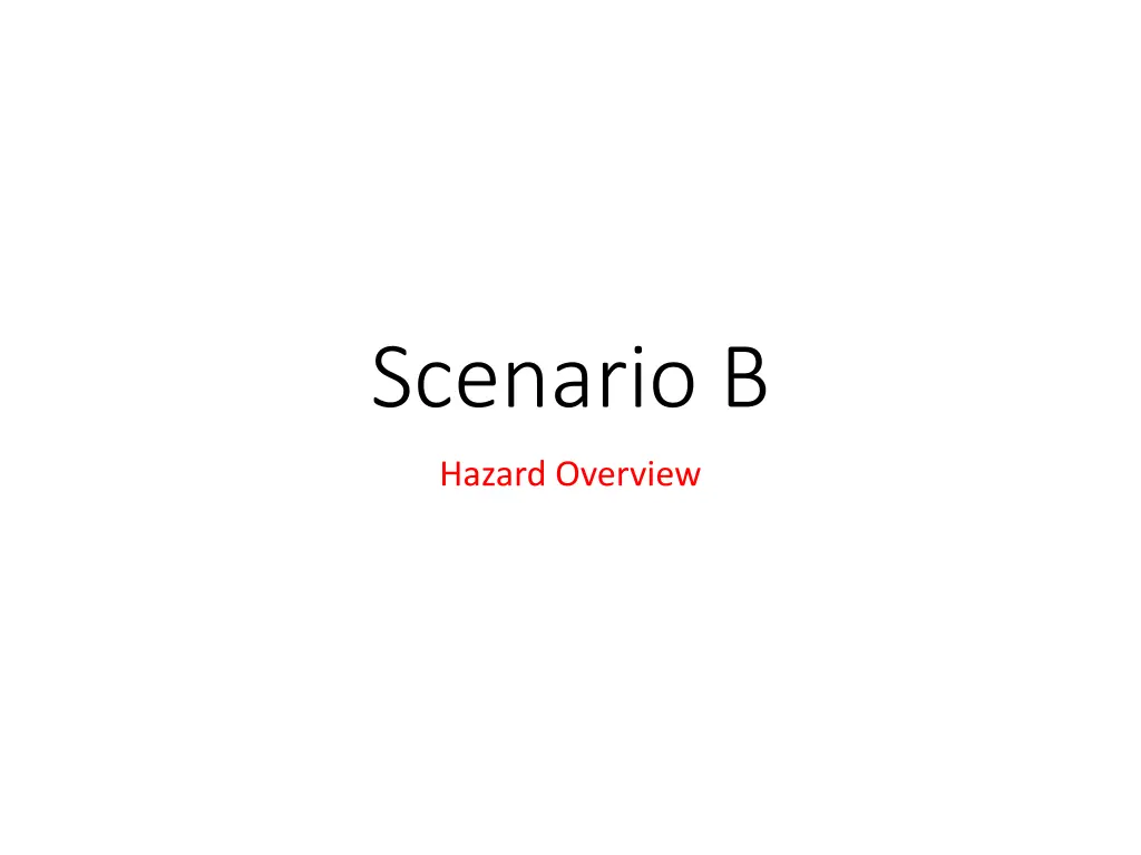 scenario b