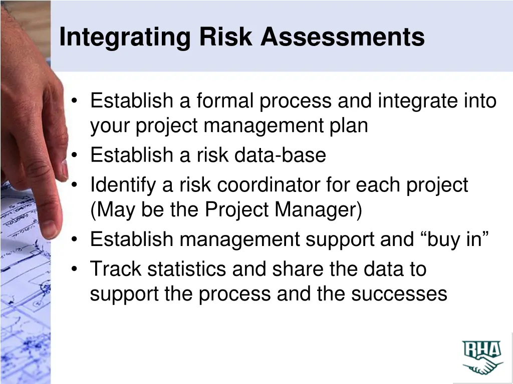 integrating risk assessments