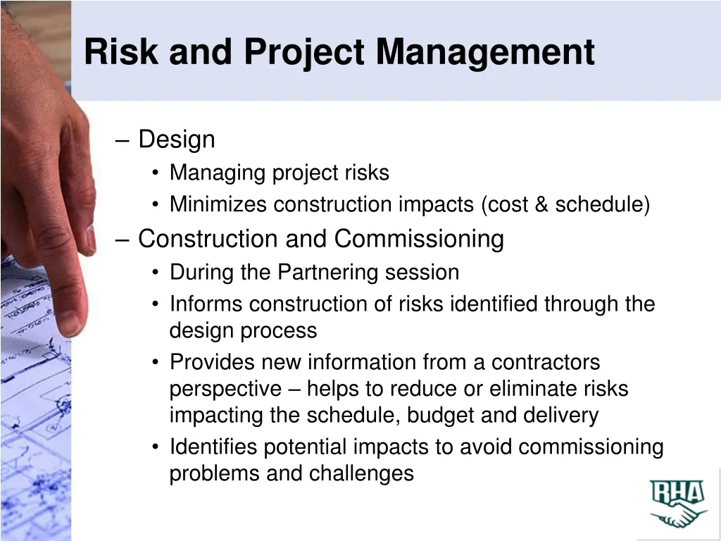 risk and project management 1