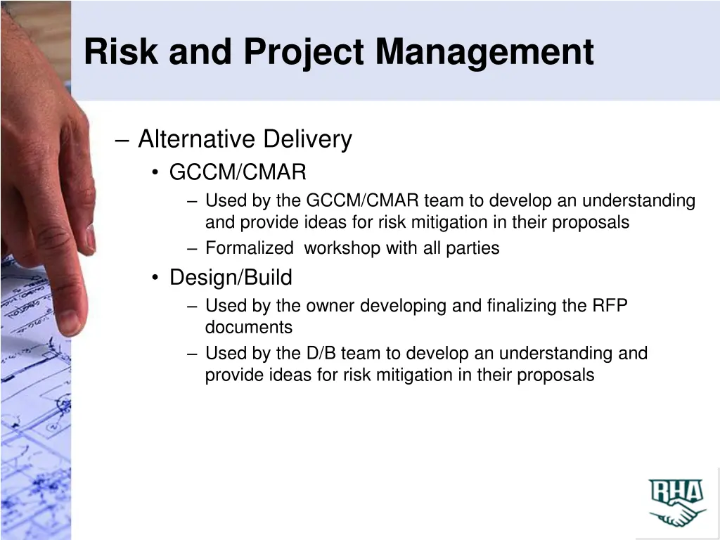 risk and project management 2