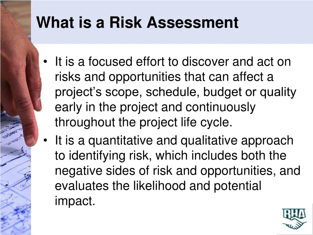 what is a risk assessment