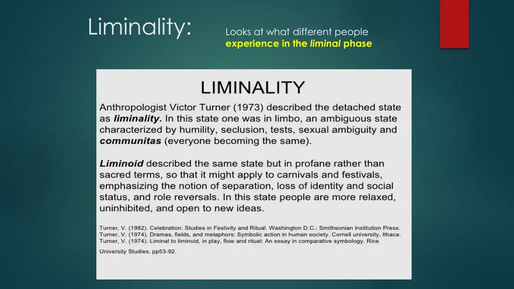 liminality