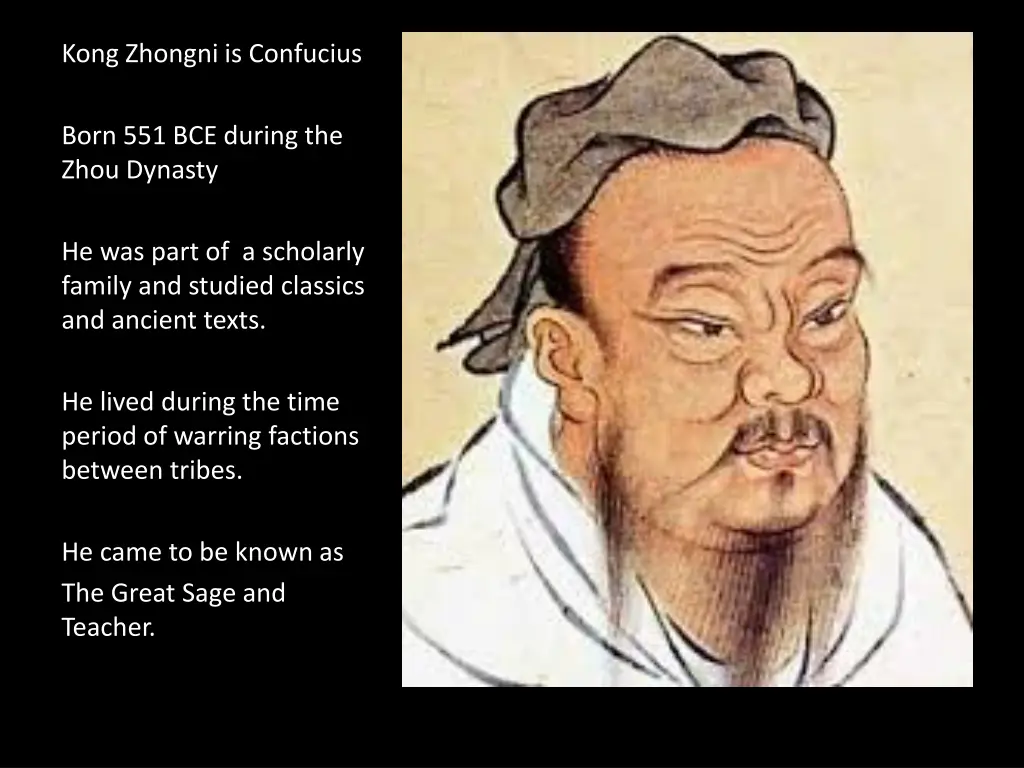 kong zhongni is confucius