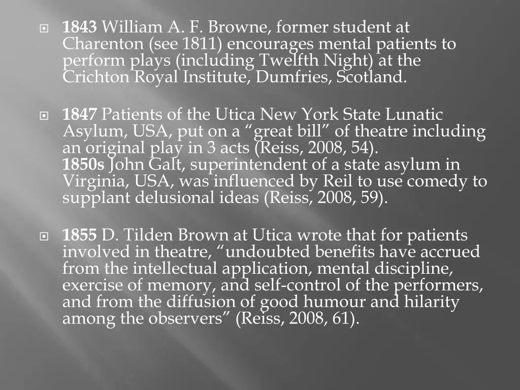 1843 william a f browne former student